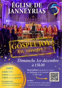 Gospel Joy à Janneyrias