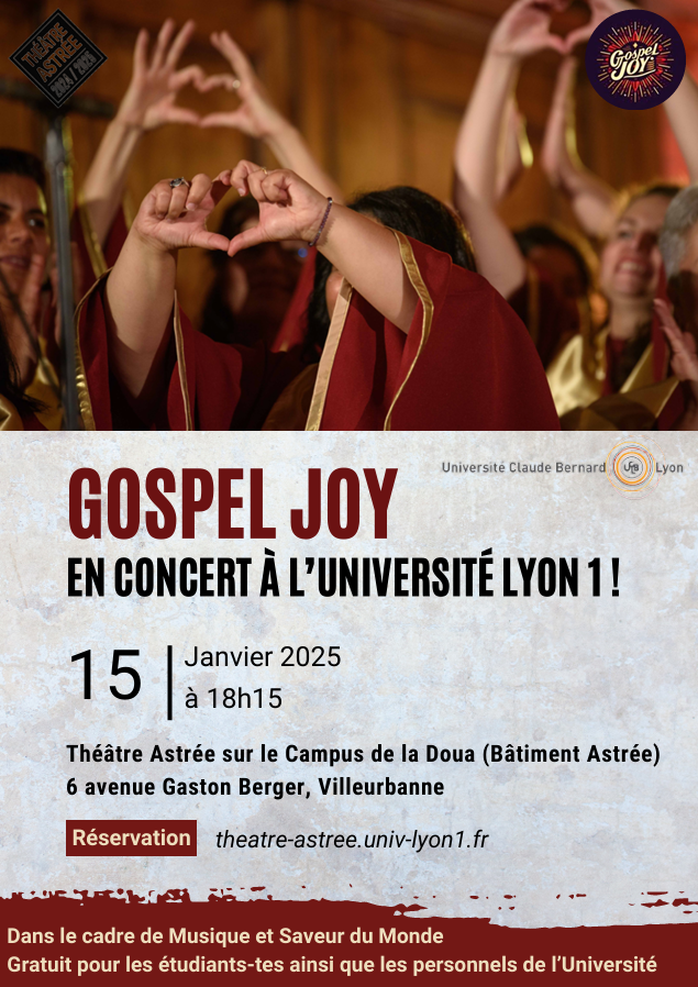 Gospel Joy en concert à La Doua